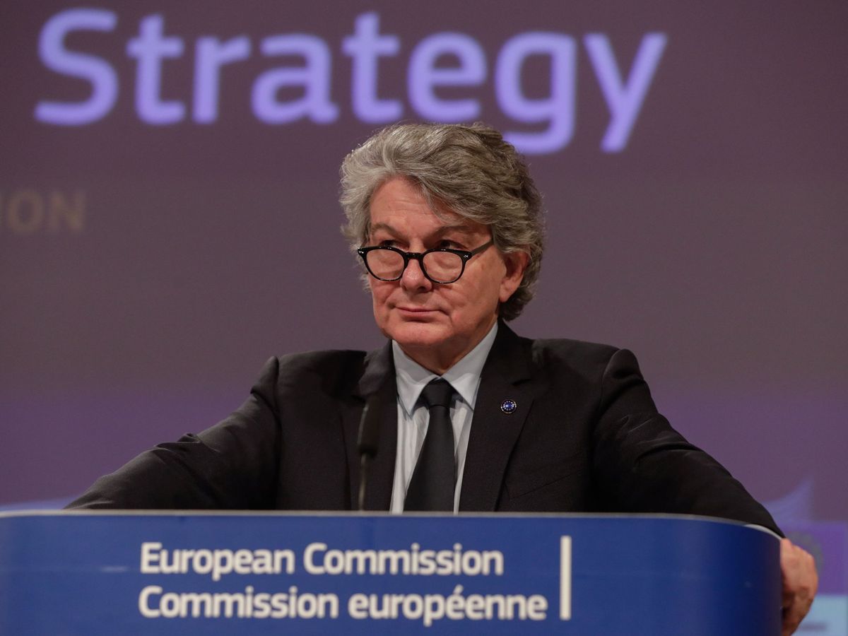 Foto: Thierry Breton: Comisario Europeo de Mercado Interior (Reuters)