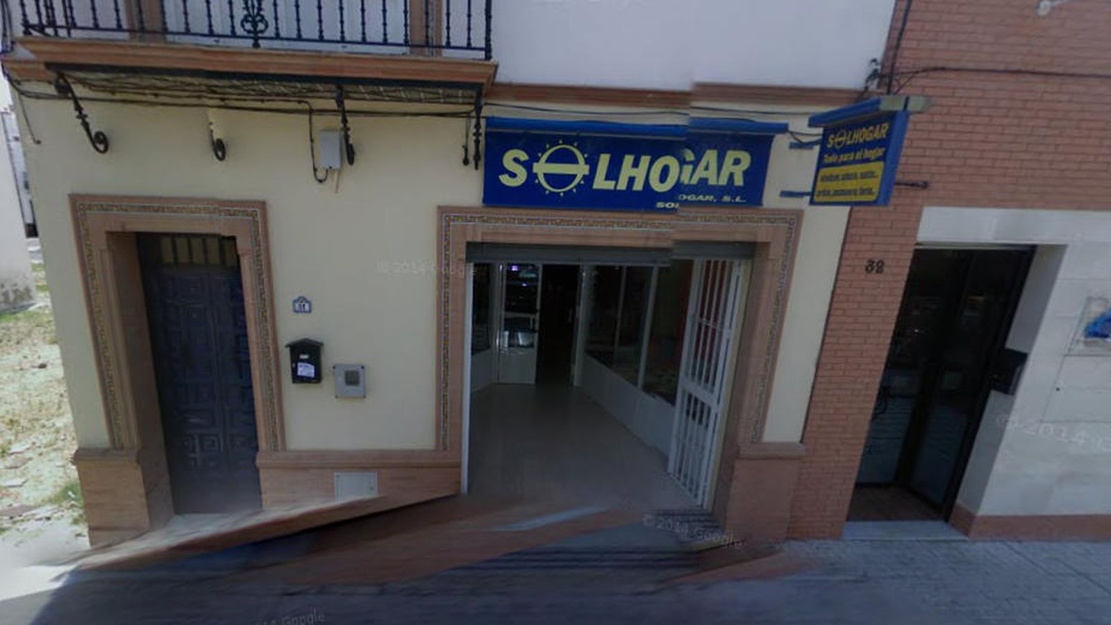 Foto: Imagen de la Comercial Andaluza Solhogar situada en El Viso del Alcor. Fue la empresa más beneficiada de todas. (Google Maps)