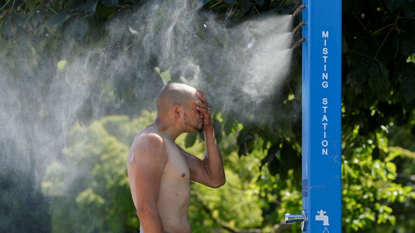 Ola de calor en el suroeste de Canadá, en la Columbia Británica. Foto: Reuters