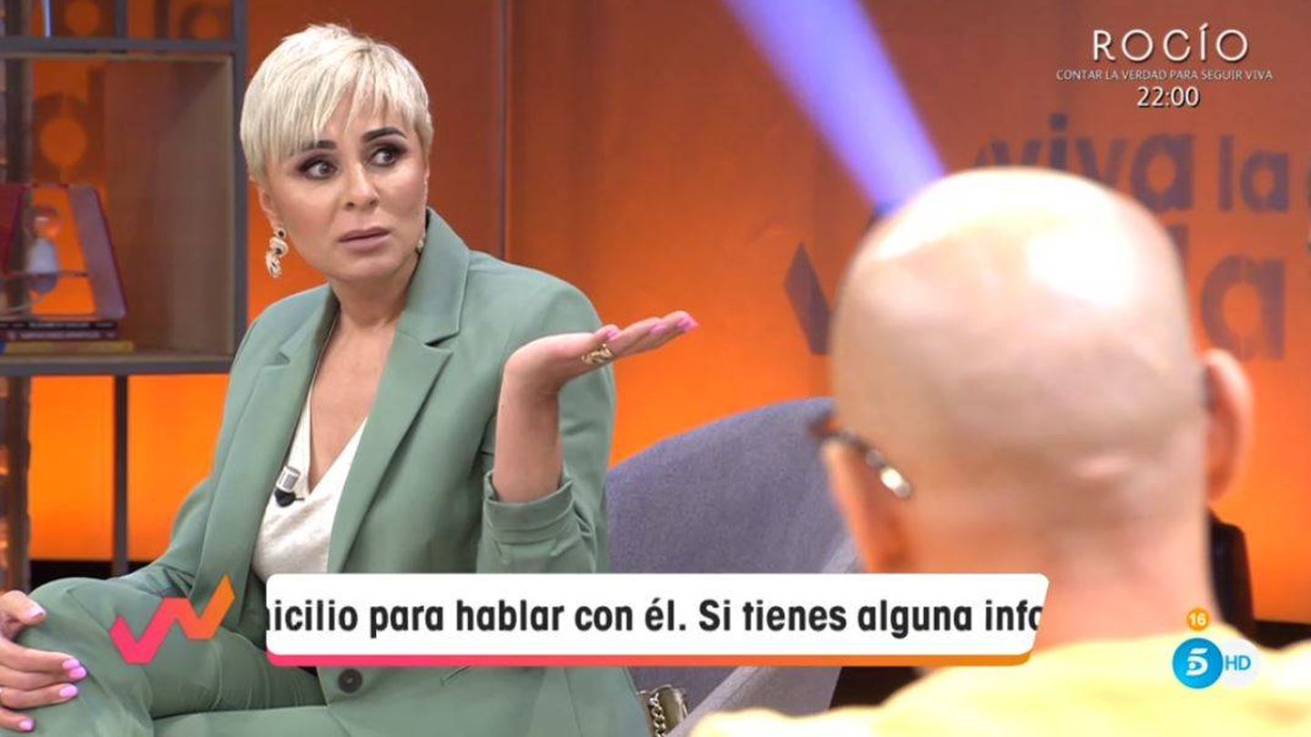 Ana María Aldón, en 'Viva la vida'. (Mediaset España)