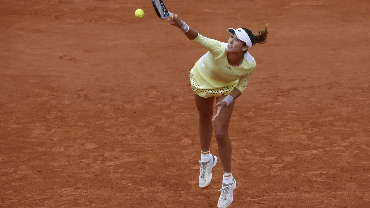 Garbiñe Muguruza sobrevive a sí misma en la primera ronda de Roland Garros
