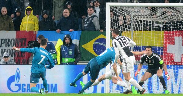 Foto: Cristiano, en el gol. (Reuters)