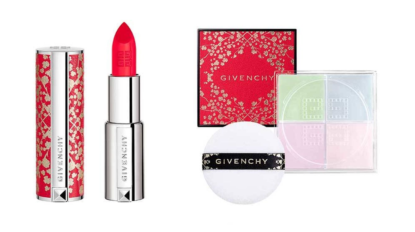 Le Rouge y Prisme Libre de Givenchy en edición limitada conmemorativa del Año Nuevo chino.