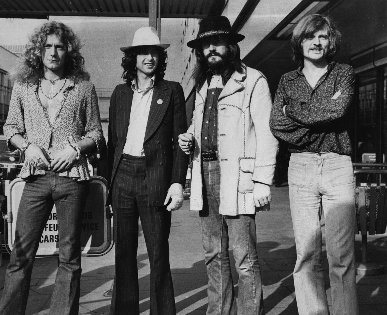 El grupo de hard rock Led Zeppelin (Getty Images).