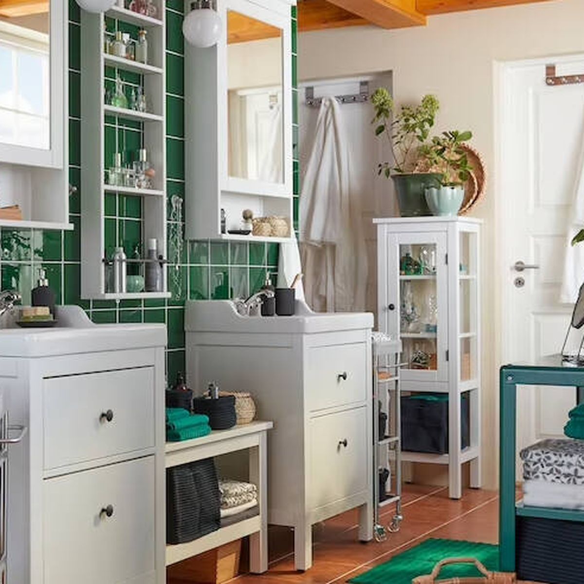 Ideas de almacenaje para mantener el baño organizado - IKEA