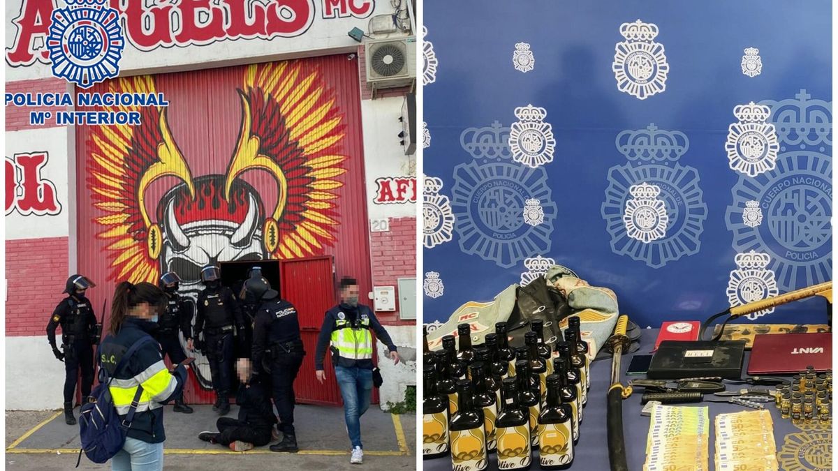 Golpe policial a "Los Ángeles del Infierno" con nueve detenidos en España y Finlandia