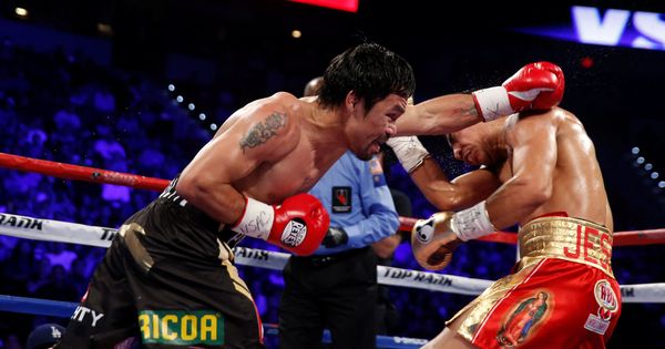 Foto: Manny Pacquiao en su combate de noviembre ante Jessie Vargas. (Reuters)