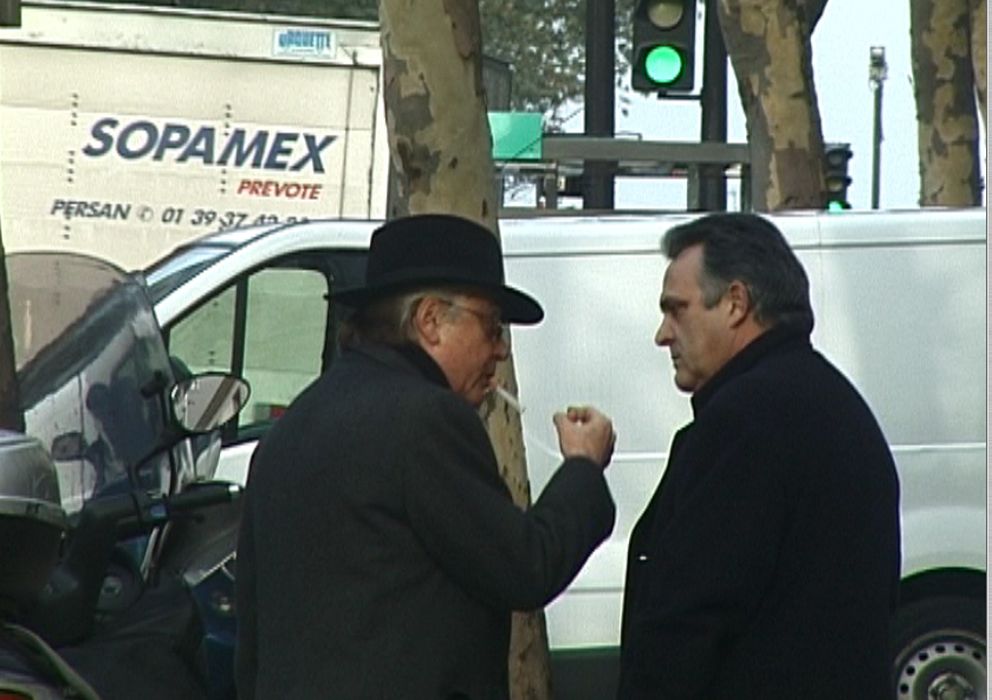 Foto: Manuel Cerdán entrevista a Paesa en París en 2005.