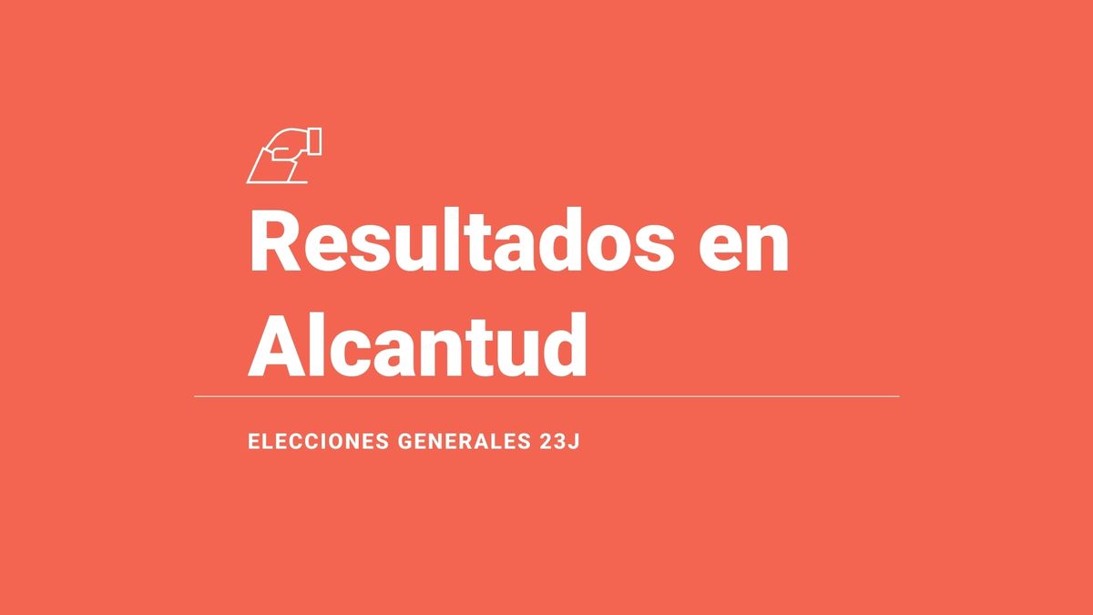 Resultados, votos y escaños en directo en Alcantud de las elecciones del 23 de julio: escrutinio y ganador