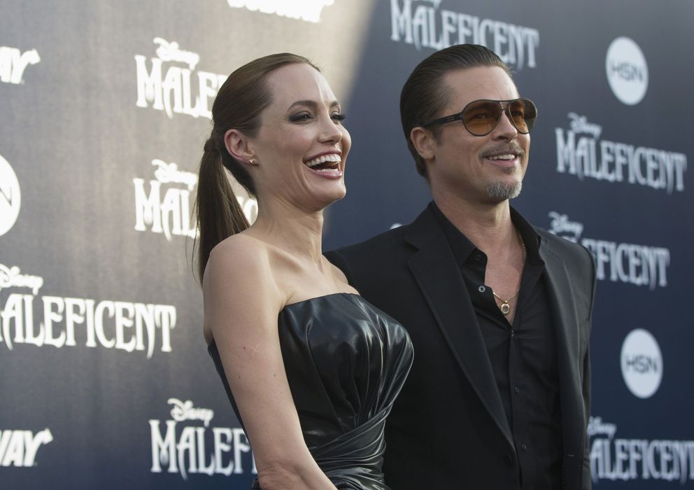 Foto: Brad Pitt y Angelina Jole este miércoles en Los Ángeles (Reuters)
