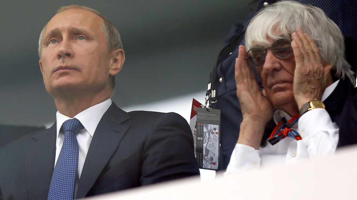 Bernie Ecclestone ataca a Zelensky y defiende a Putin: "Sería capaz de recibir una bala por él"