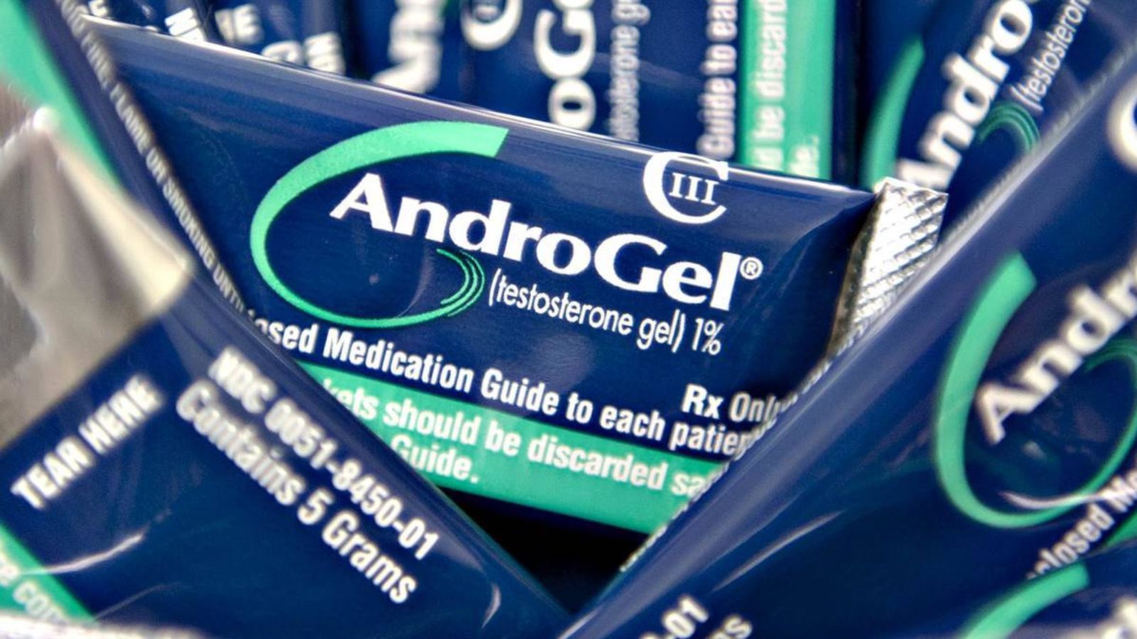 Foto: AndroGel es uno de los fármacos con testosterona más populares