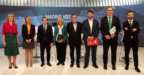 Foto: Debate de candidatos al ayuntamiento de madrid en telemadrid