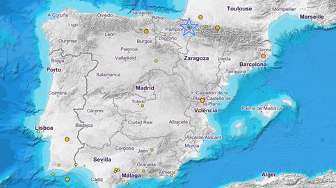 Registrado un ligero terremoto en la provincia de Navarra 