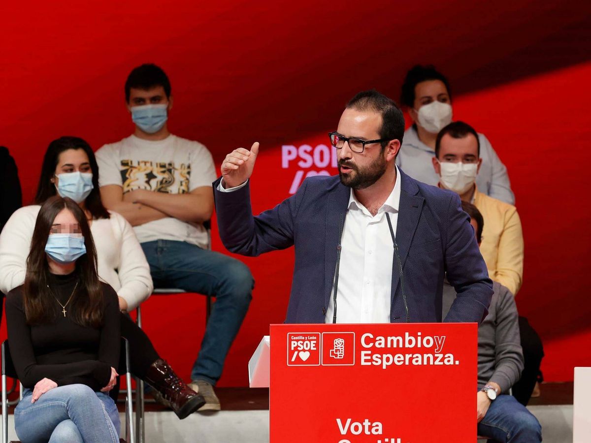 Foto: Ángel Hernández, procurador del PSOE por Soria. (Europa Press/C. Serrano)