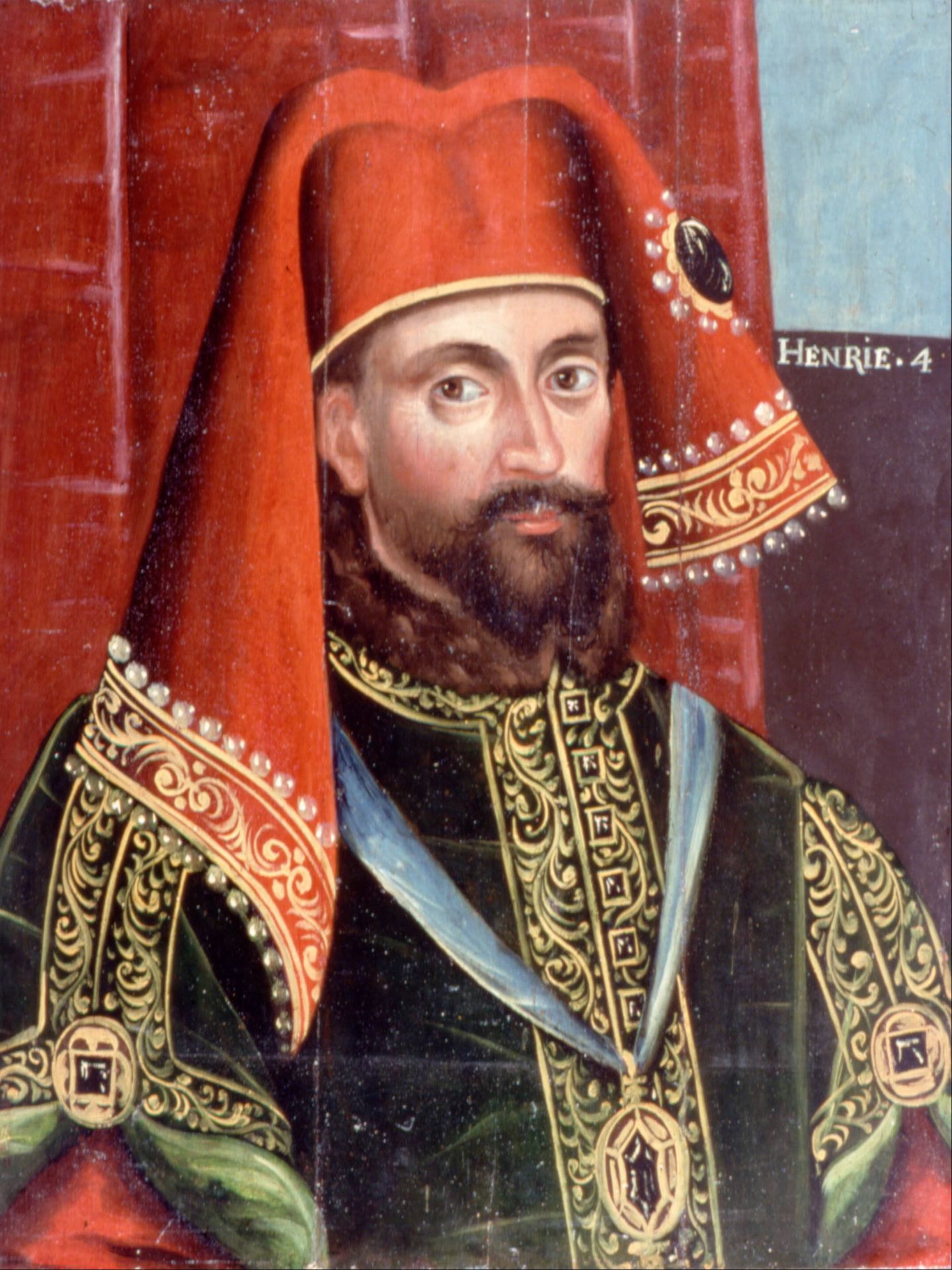 Retrato anónimo de Enrique VI de Lancaster. 