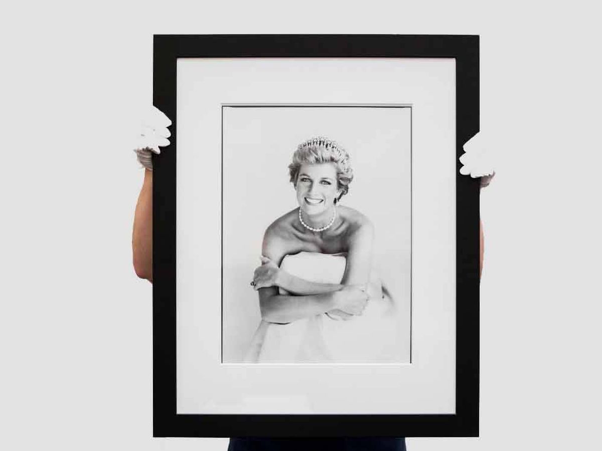 Foto: El famoso retrato de Diana de Gales de Patrick Demarchelier. (Getty/Tristan Fewings)