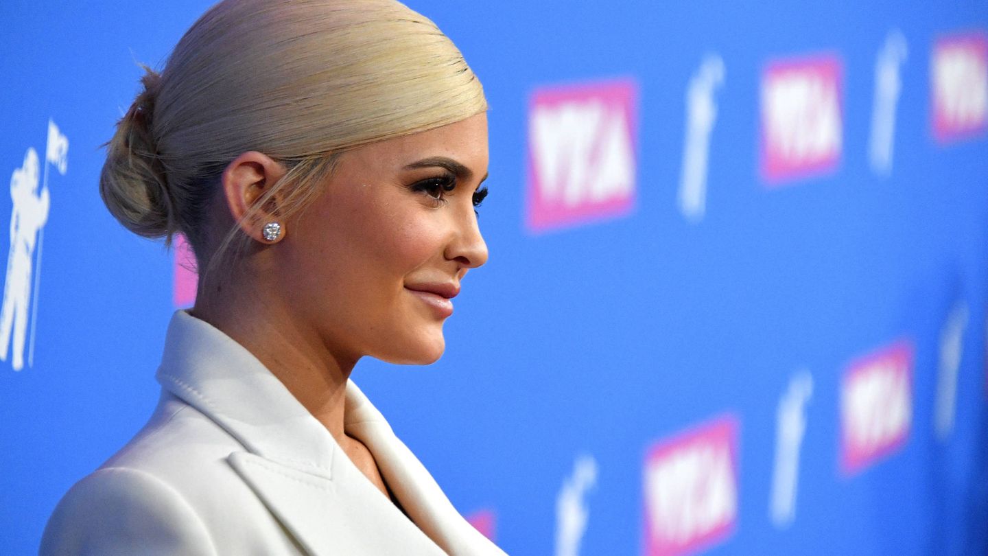 Kylie Jenner en los MTV Video Music Awards. (Getty)