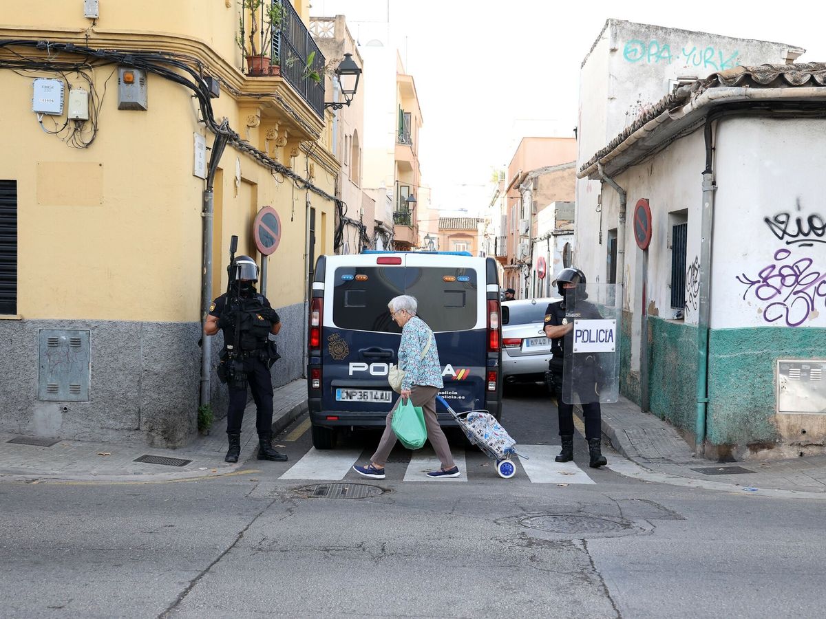 Foto: Vista de una operación de la Policía Nacional. (Europa Press/Isaac Buj)