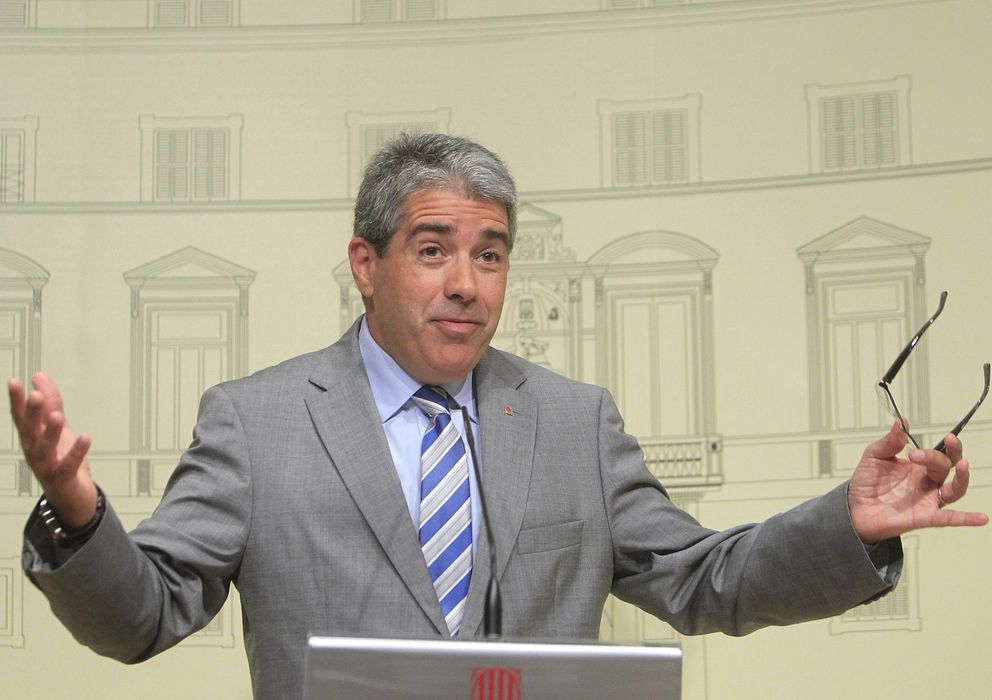 Foto: Francesc Homs, conseller de la Presidencia y portavoz del Govern (EFE)