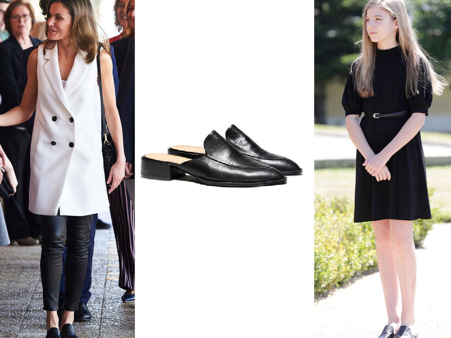 La reina Letizia y la infanta Sofía, con los mismos zapatos.