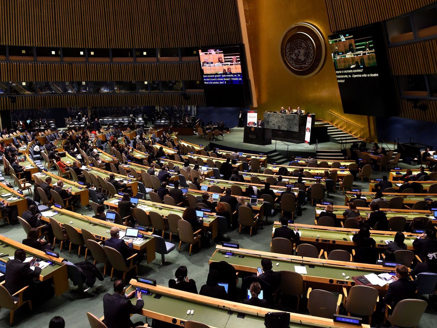 Sede de la Asamblea General de Naciones Unidas, en Nueva York. (EFE)