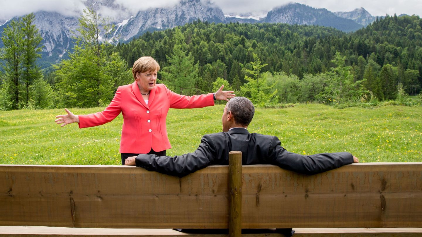 Angela Merkel con Barack Obama, en una imagen de archivo. (Reuters)