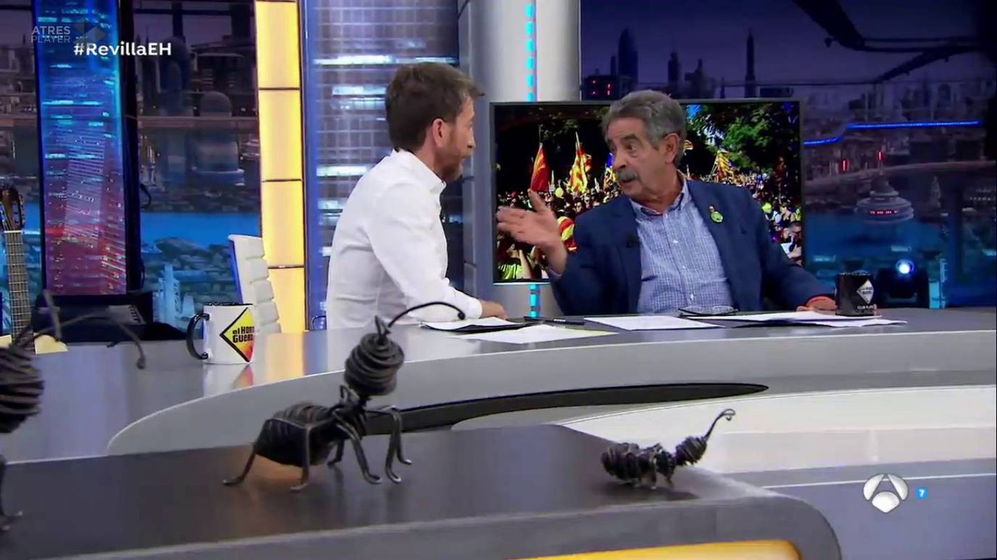 Miguel Ángel Revilla en 'El hormiguero'. (Atresmedia TV)
