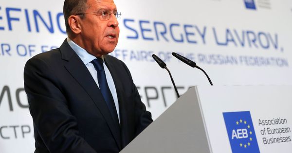 Foto:  El ministro de Exteriores de Rusia, Serguéi Lavrov. (EFE)