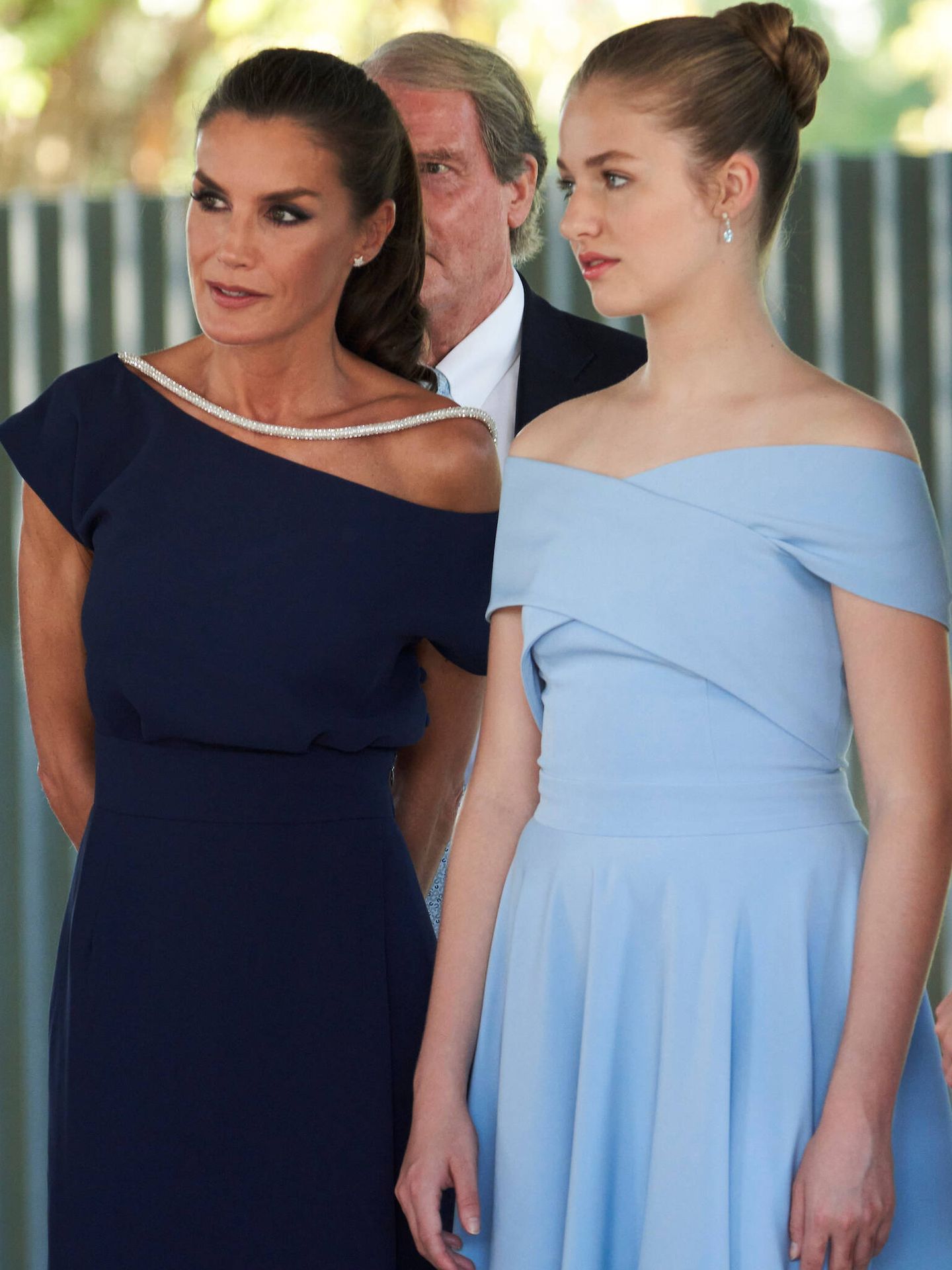 La princesa Leonor y la reina Letizia, en los Premios Princesa de Girona. (LP)