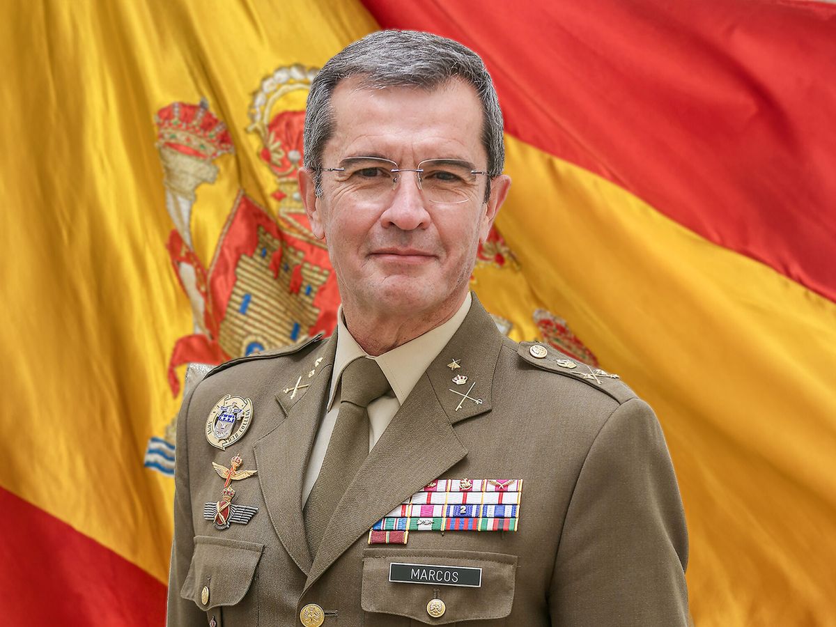 Foto: El general de división del Ejército de Tierra Francisco Javier Marcos. (EFE/Ministerio de Defensa/Iván Jiménez)