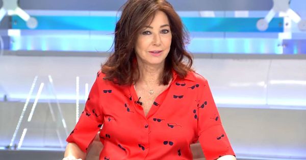 Foto: Ana Rosa Quintana en Telecinco. (Mediaset España)