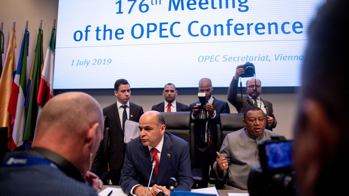 Foto: Una reunión de la OPEP en Viena. (EFE)