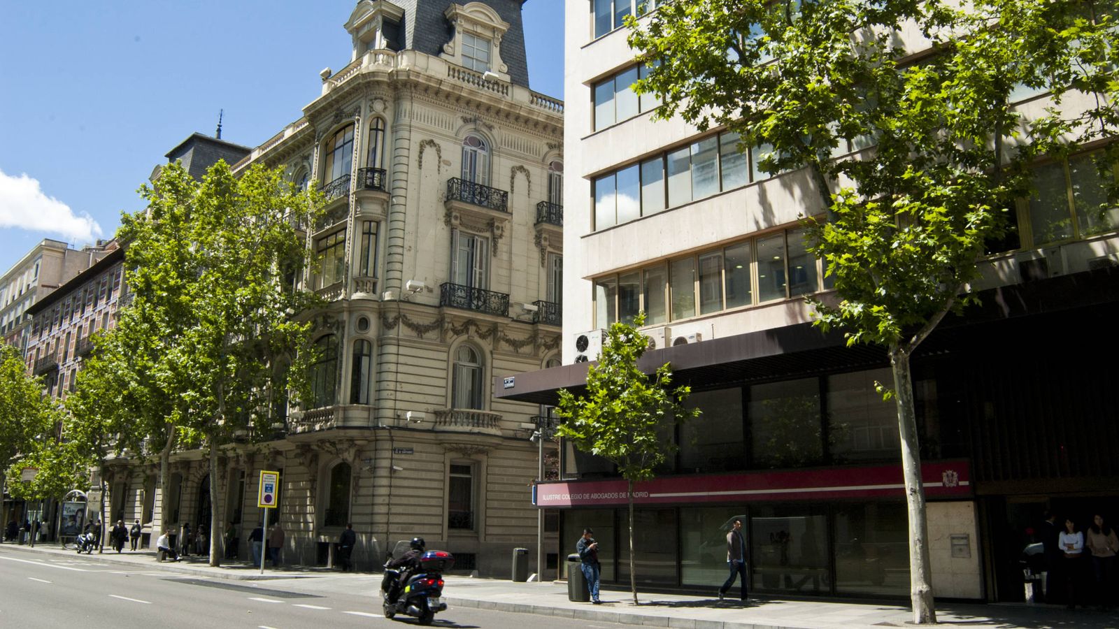 Foto: Fachada del Ilustre Colegio de Abogados de Madrid (ICAM).