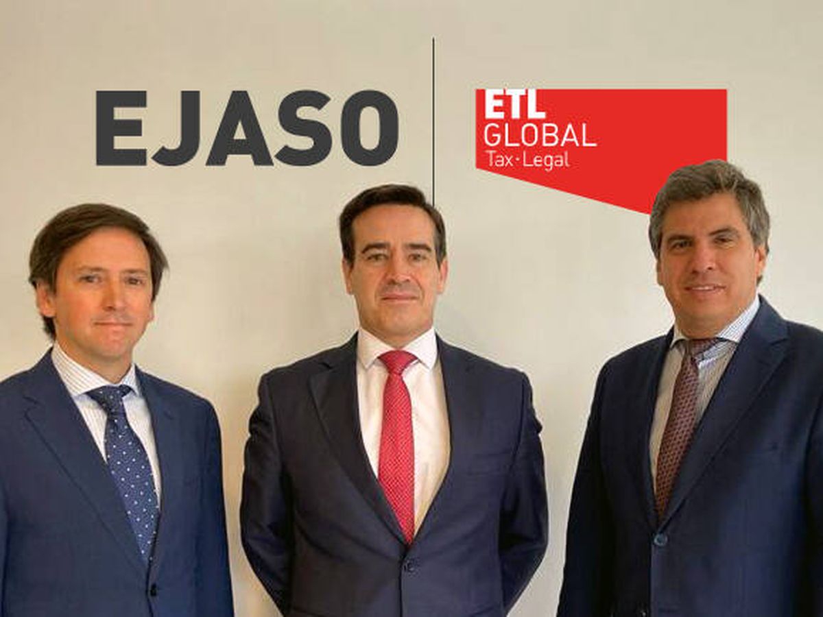 Foto: De izquierda a derecha: Los socios Luis María Latasa, Víctor Sánchez y Manuel González-Haba, miembro del Consejo de Administración de Ejaso ETL Global.