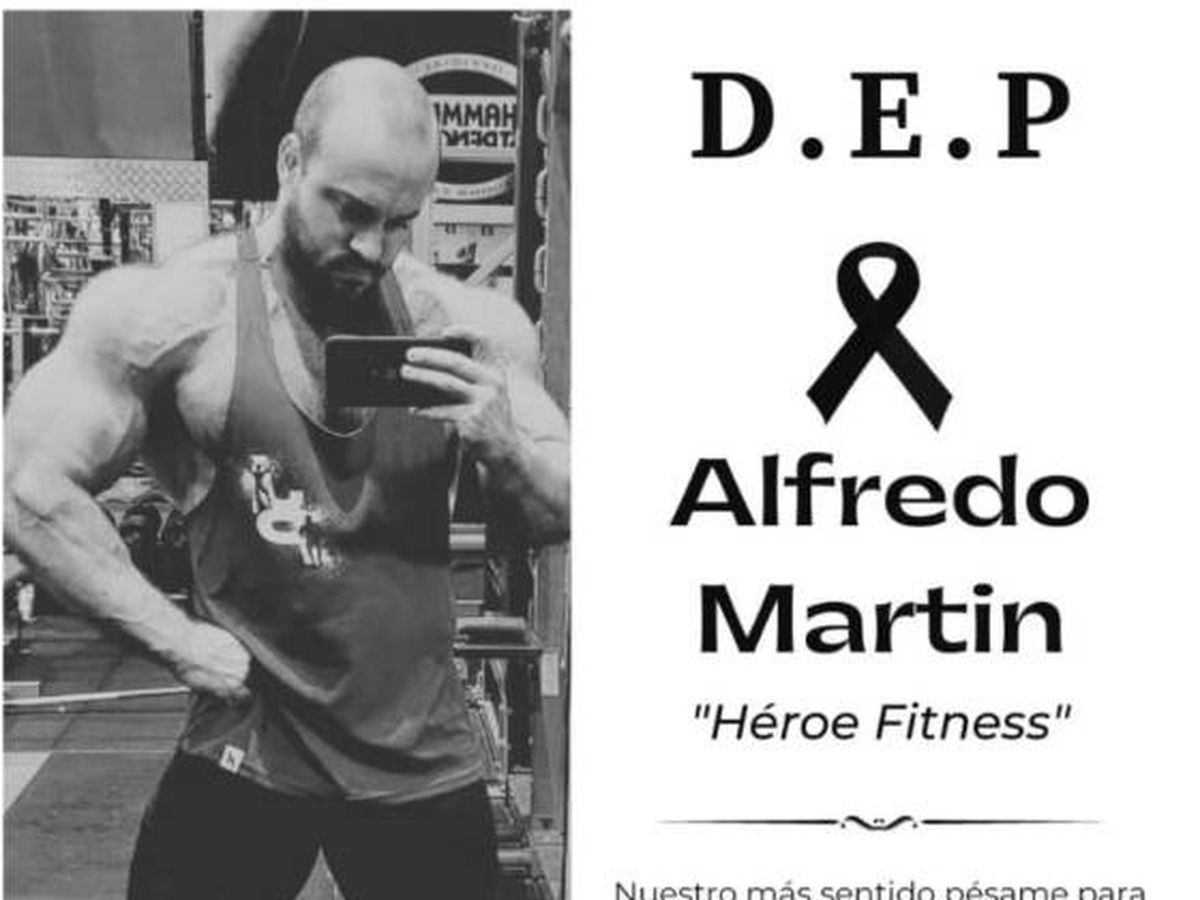 Foto: Muere el 'influencer' Alfredo Martín "Héroe Fitness". (Instagram)