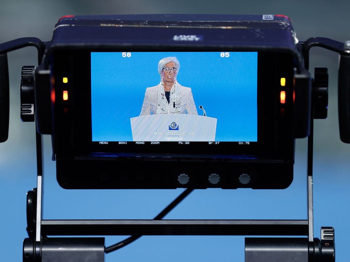 Foto: Christine Lagarde, presidenta del BCE. (EFE/Wittek)