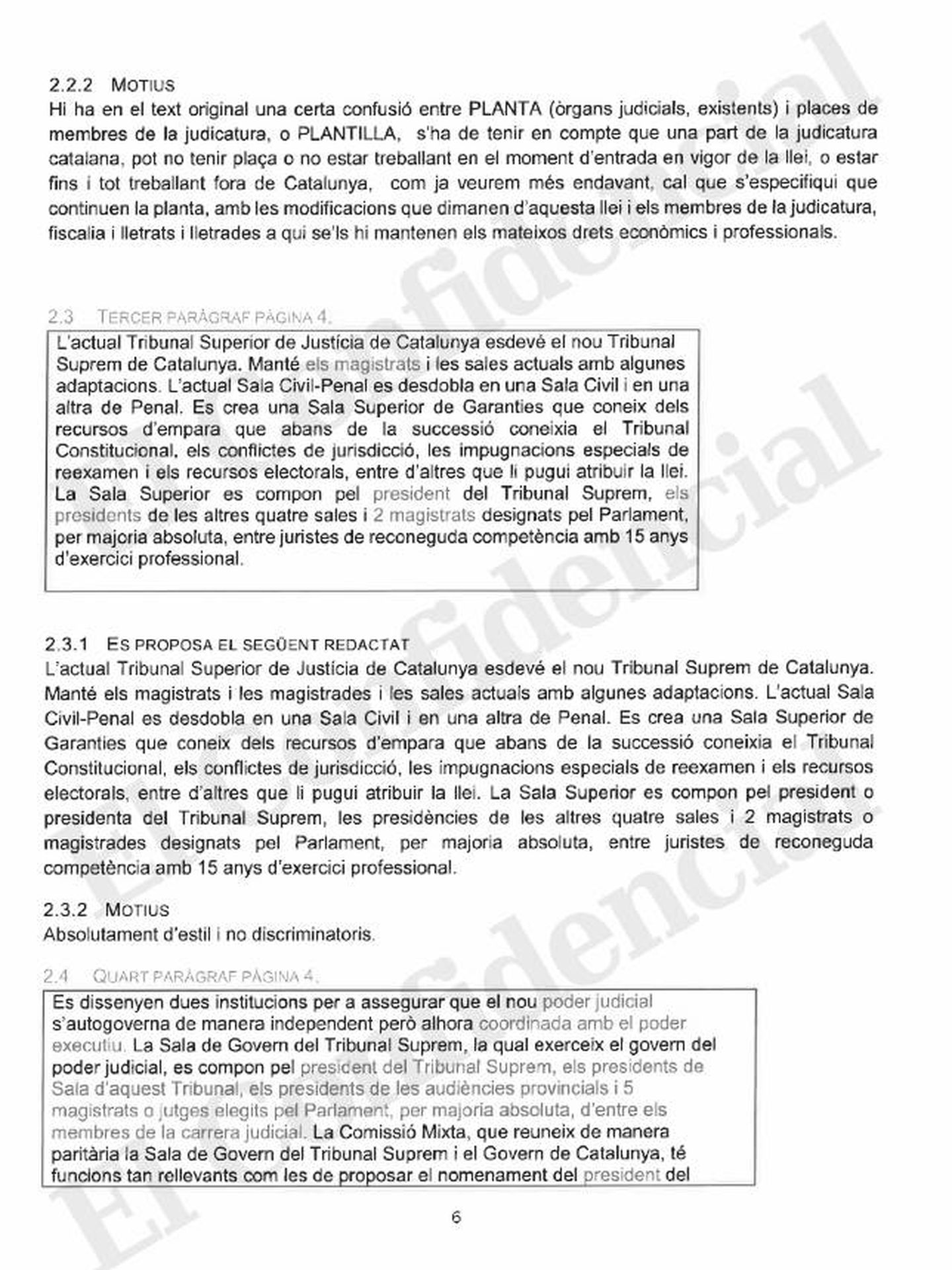 Extracto de documento del ordenador de Santiago Vidal con modificaciones de la ley de transitoriedad. (Pinche para ampliar)