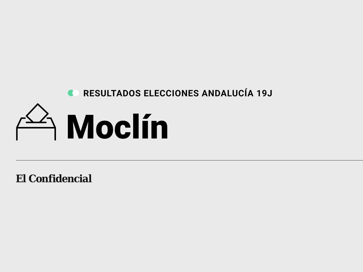 Foto: Resultados en Moclín, Granada, de las elecciones de Andalucía 2022 este 19-J (C.C./Diseño EC)