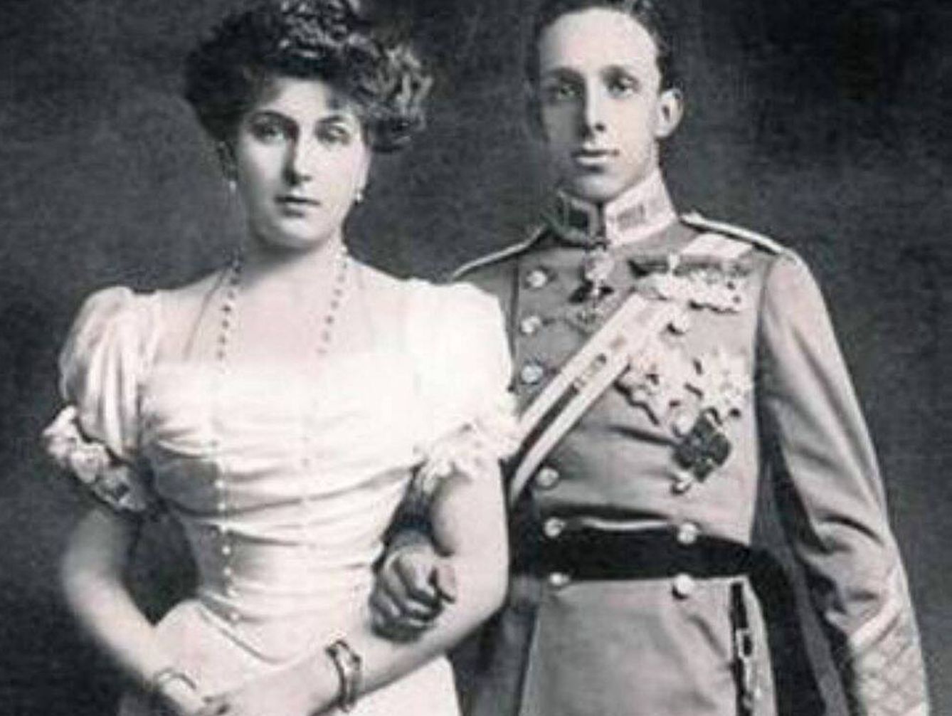 Los reyes Alfonso XIII y Victoria Eugenia (Imagen de archivo)