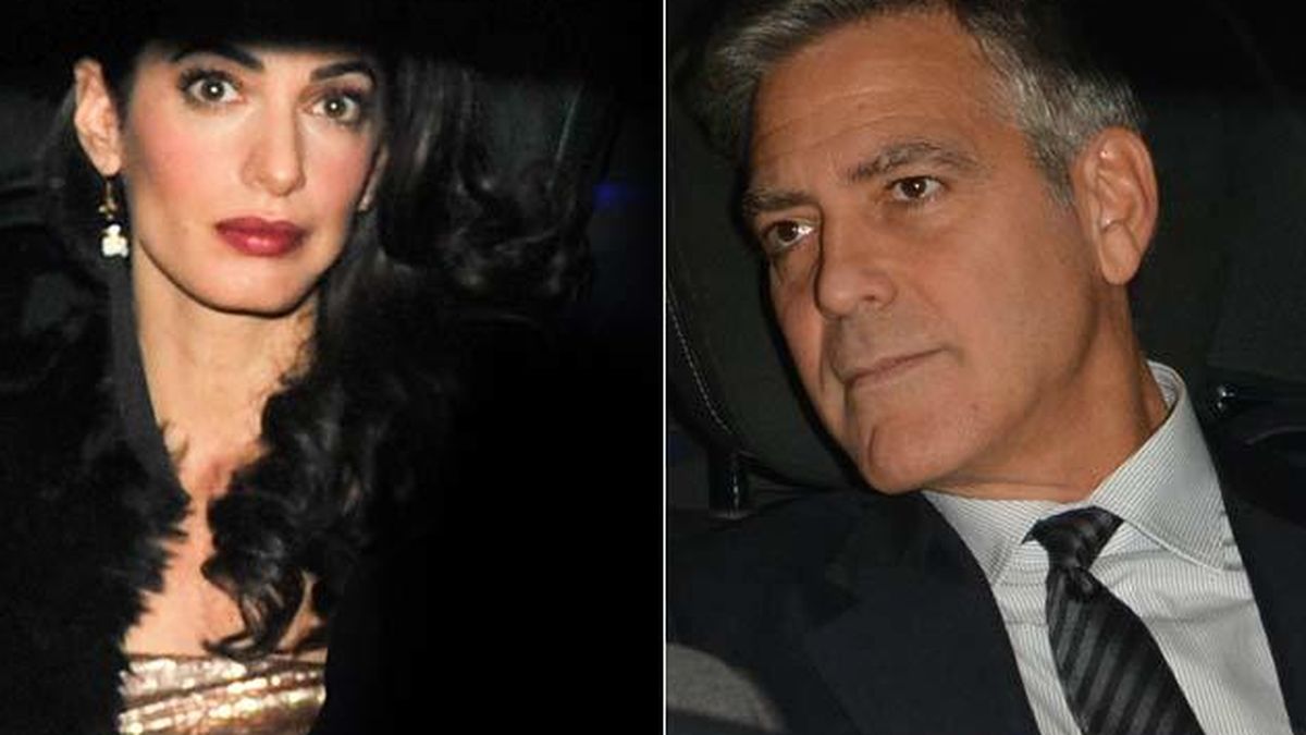 George Clooney y Amal Alamuddin celebran otro 'fiestón' en Londres