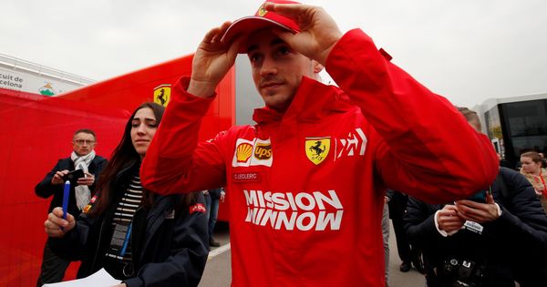 Foto: Leclerc no se listo para luchar contra Hamilton. (Reuters)