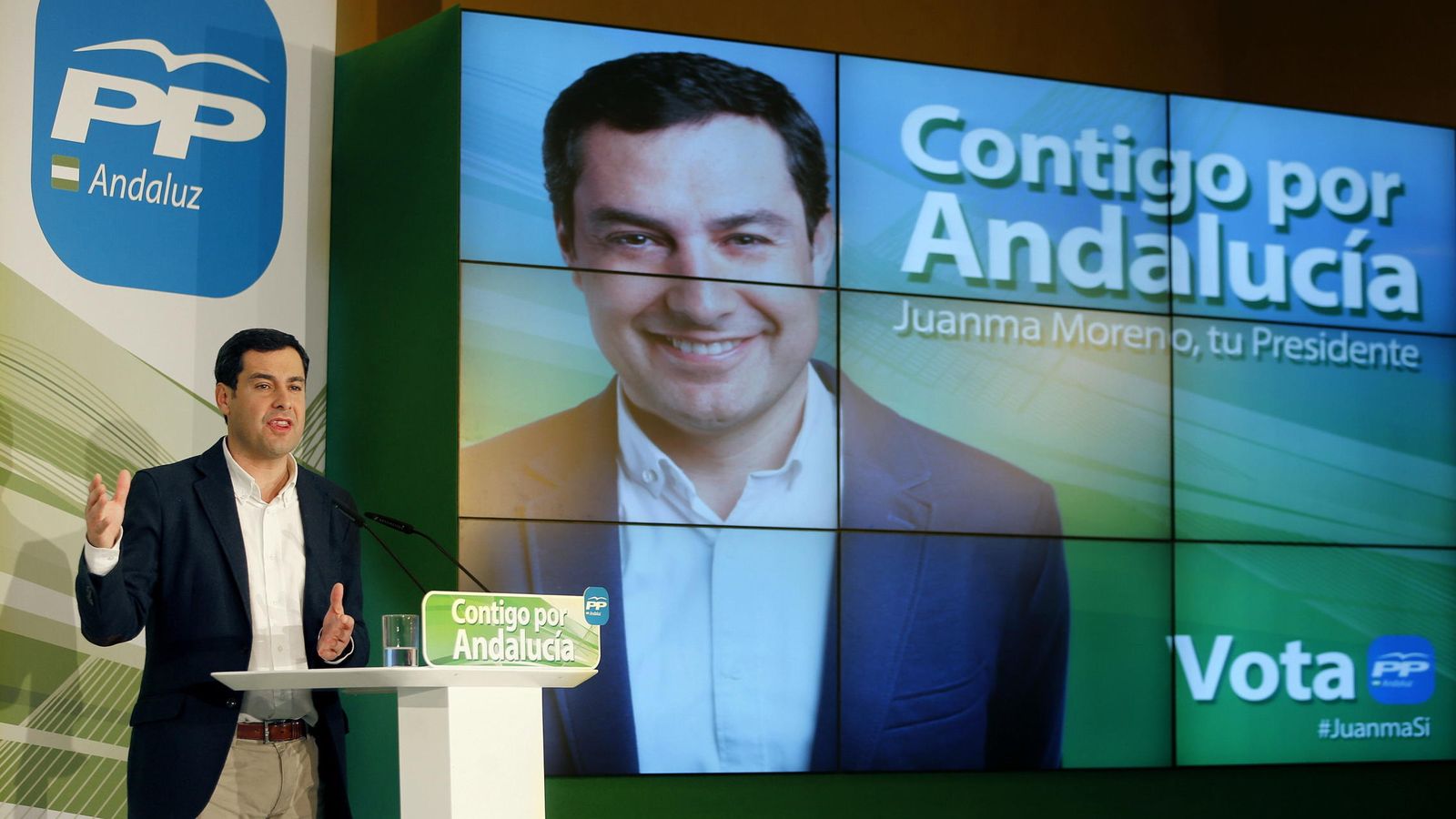 Foto: El candidato del Partido Popular a las elecciones andaluzas, Juanma Moreno Bonilla. (EFE)