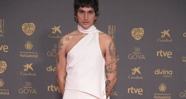 La Dani, en los premios Goya 2024 en Valladolid. (EFE)