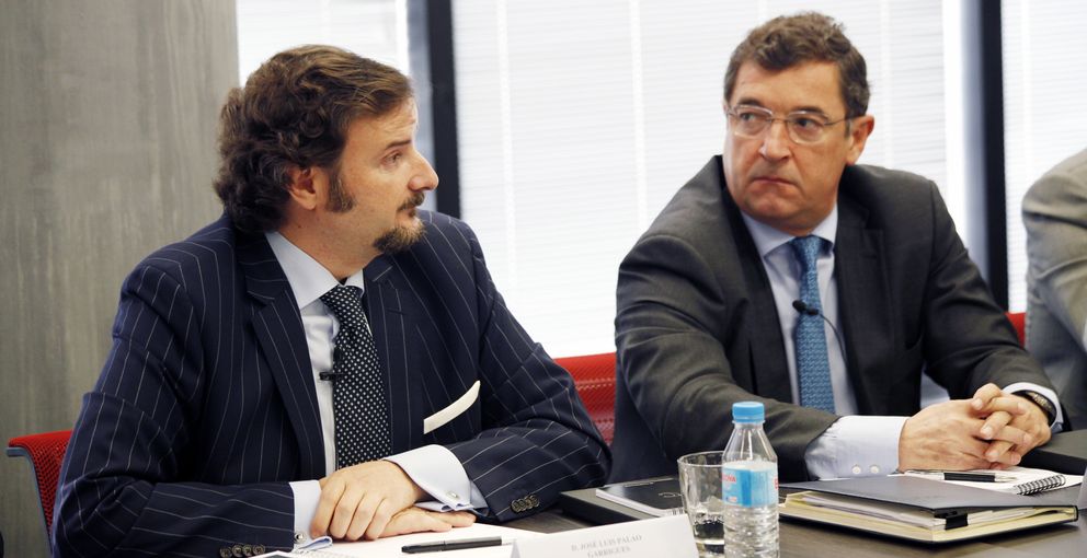 José Luis Palao (i), socio de Garrigues, y Juan Carlos Cid, socio responsable del MARF en Deloitte. (E.V.)