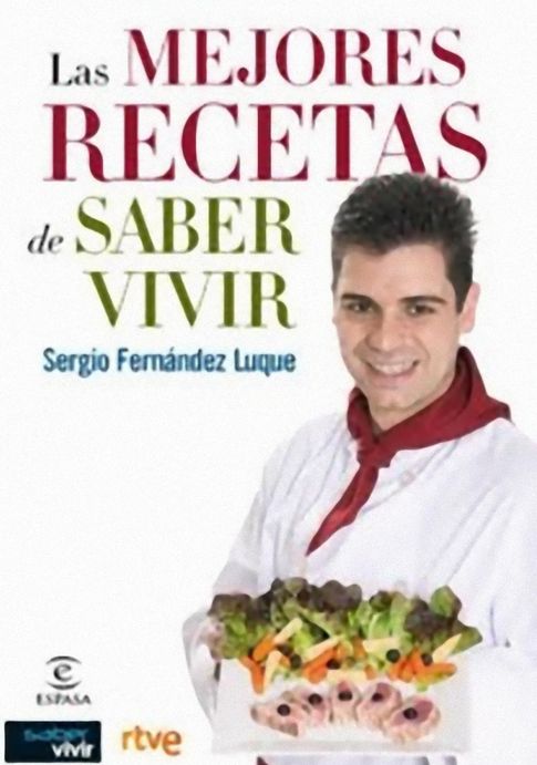 Portada del libro del cocinero Sergio Fernández