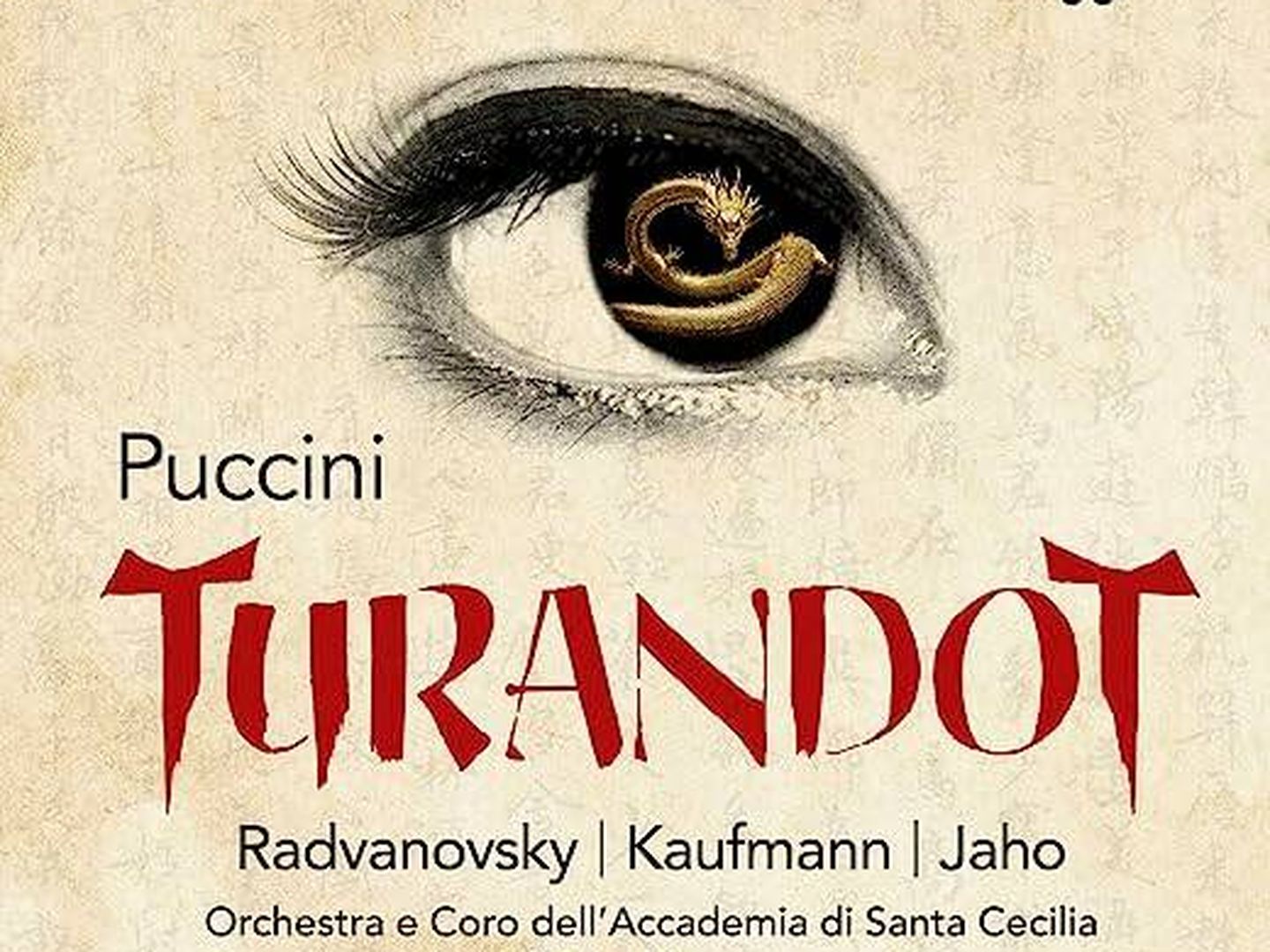 Carátula de la nueva grabación de 'Turandot' dirigida por Antonio Pappano.