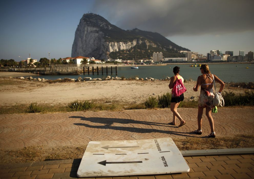 Foto: Vista del Peñón de Gibraltar (Reuters)
