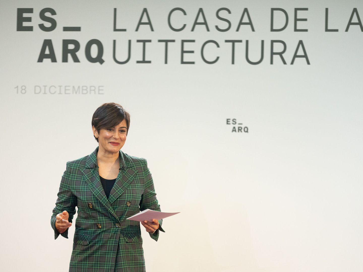 La ministra de Vivienda y Agenda Urbana, Isabel Rodríguez. (EFE)