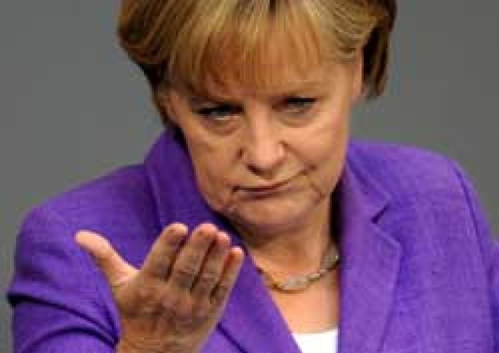 Foto: Merkel descarta una solución en su encuentro con Samarás el viernes